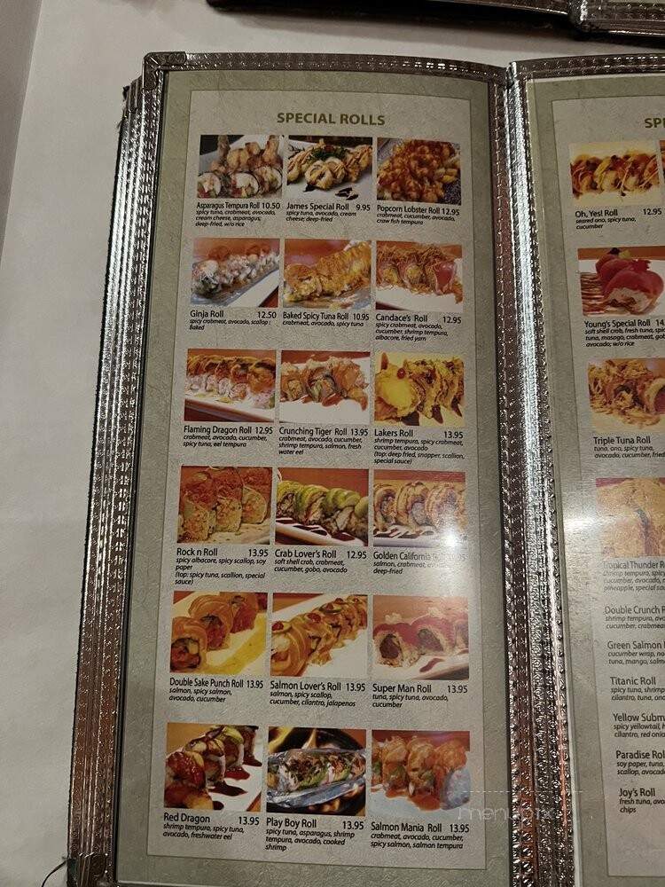 Sushi Ni - Glendora, CA menu_pic