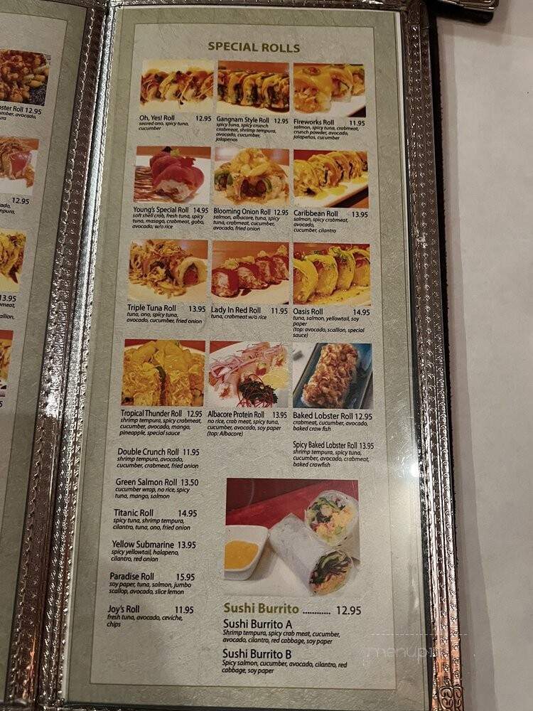 Sushi Ni - Glendora, CA menu_pic