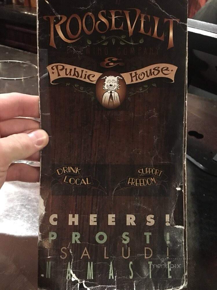 Roosevelt Brewing Company & Public House - Portales, NM menu_pic