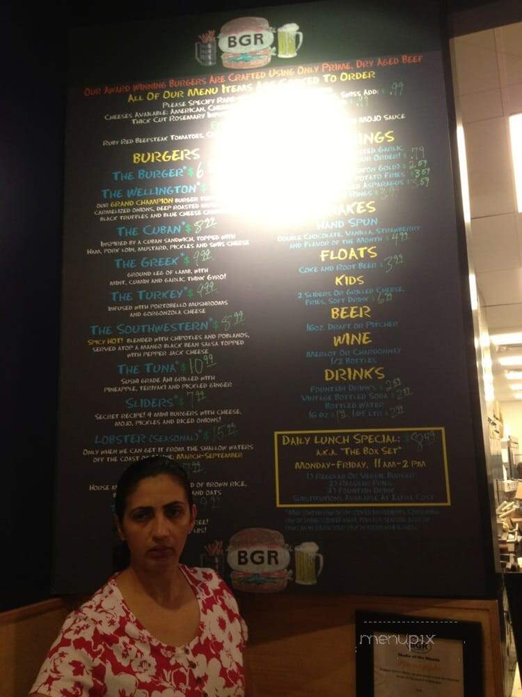 BGR-The Burger Joint - Yonkers, NY menu_pic
