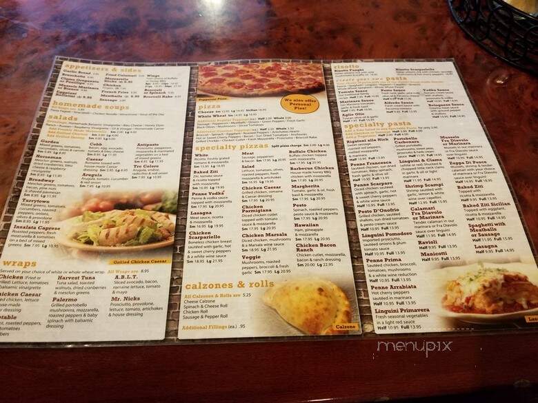 Mr. Nick's - Tarrytown, NY menu_pic