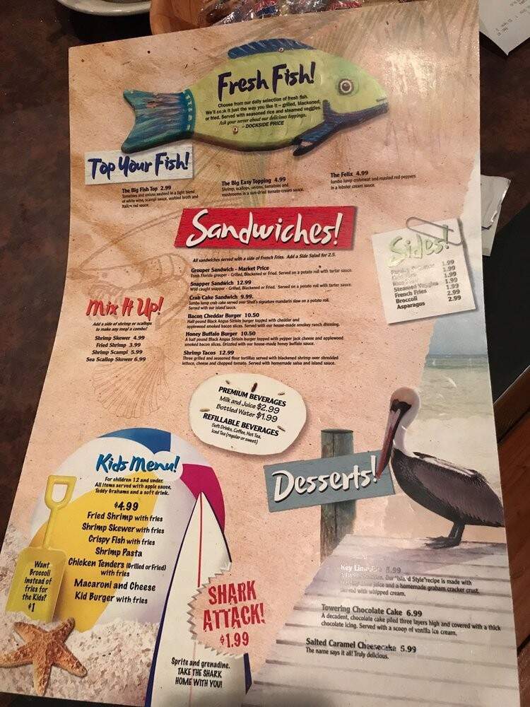 Shells - Tampa, FL menu_pic