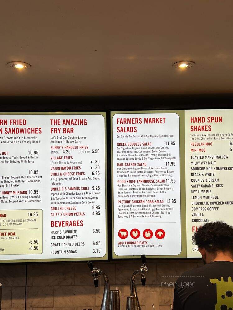 Good Stuff Eatery - Arlington, VA menu_pic