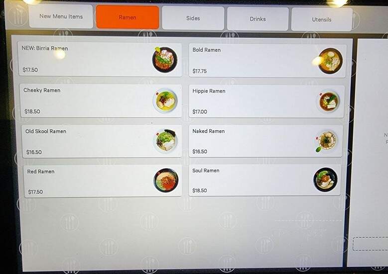 Tatsu Ramen - Los Angeles, CA menu_pic