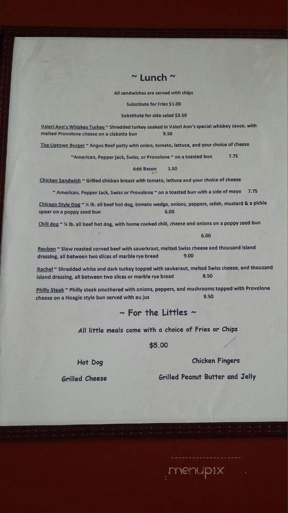 Merrifield Diner - Merrifield, MN menu_pic