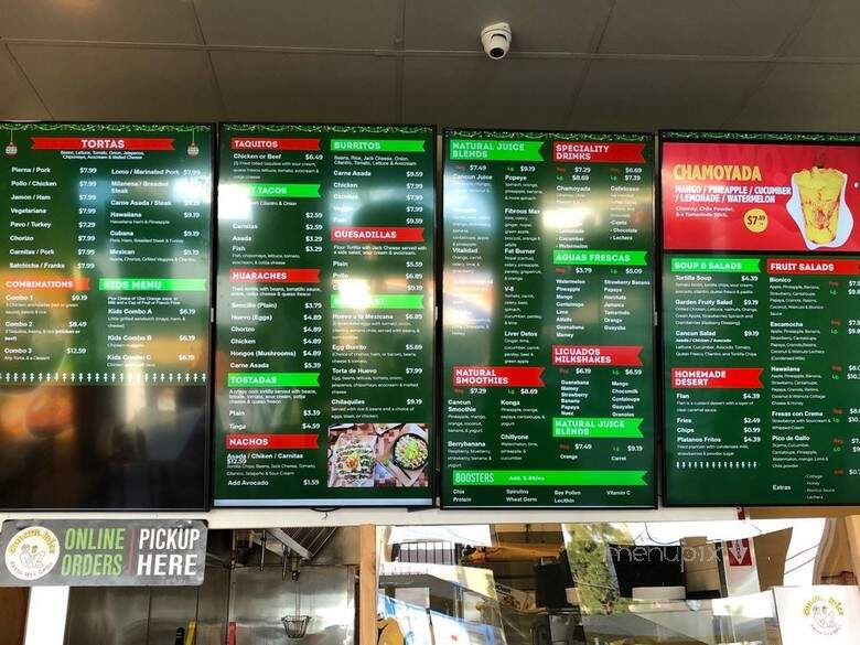 Cancun Juice - Santa Ana, CA menu_pic
