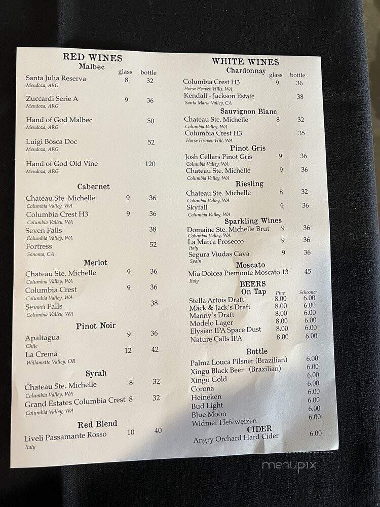 The Grill From Ipanema - Seattle, WA menu_pic