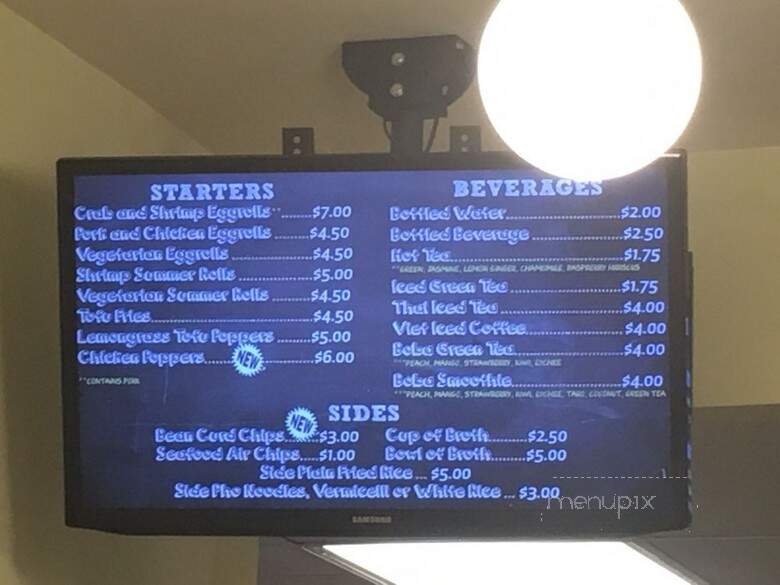 SprigSprout: PhoViet Sandwich Shop - Washington, DC menu_pic