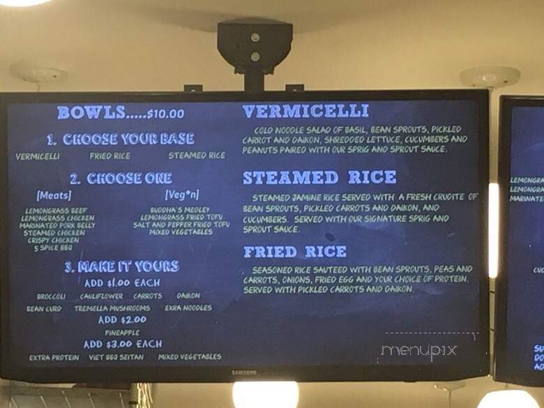 SprigSprout: PhoViet Sandwich Shop - Washington, DC menu_pic