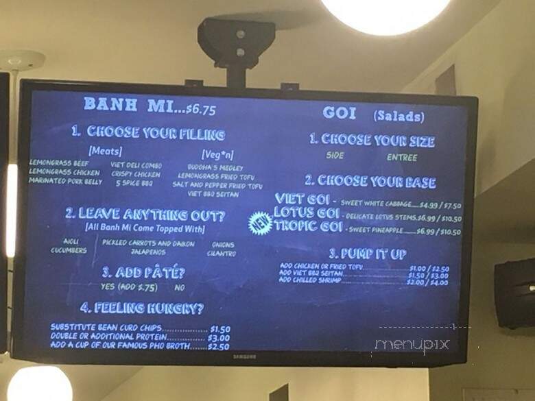 SprigSprout: PhoViet Sandwich Shop - Washington, DC menu_pic