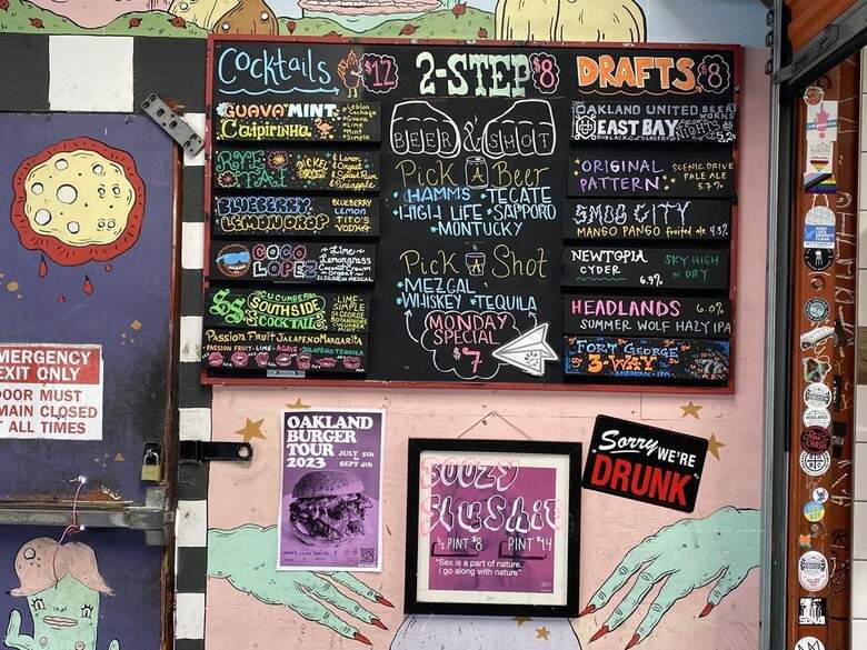 Telegraph - Oakland, CA menu_pic