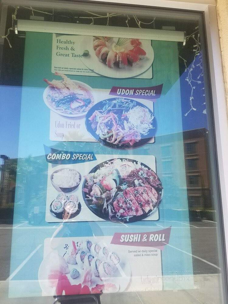 Yasai Japanese Grill - Seal Beach, CA menu_pic