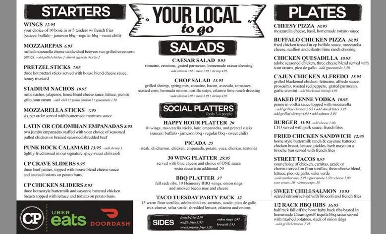 Central Park - Roselle, NJ menu_pic