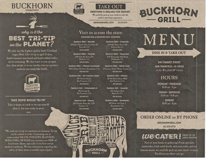 Buckhorn Grill - Pleasanton, CA