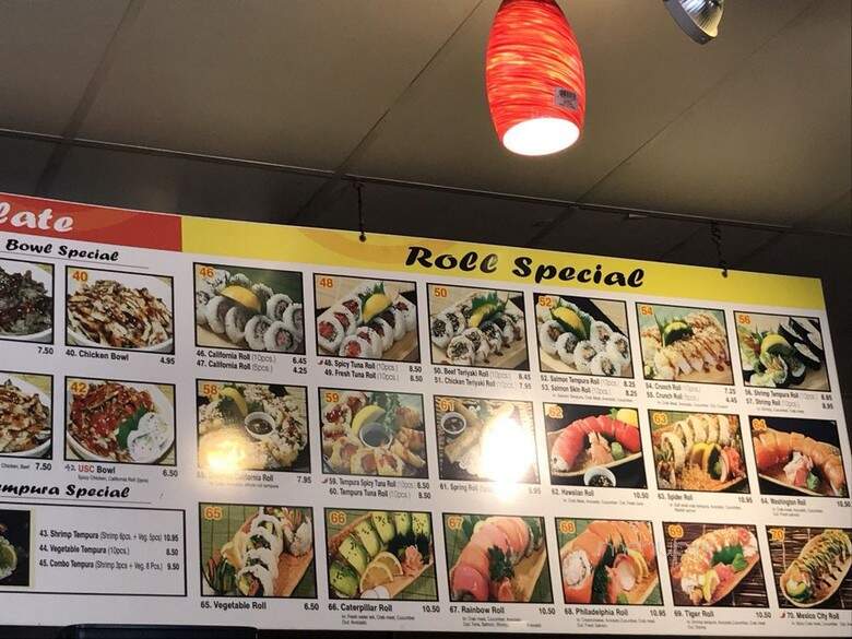 California Sushi Teriyaki - Los Angeles, CA menu_pic