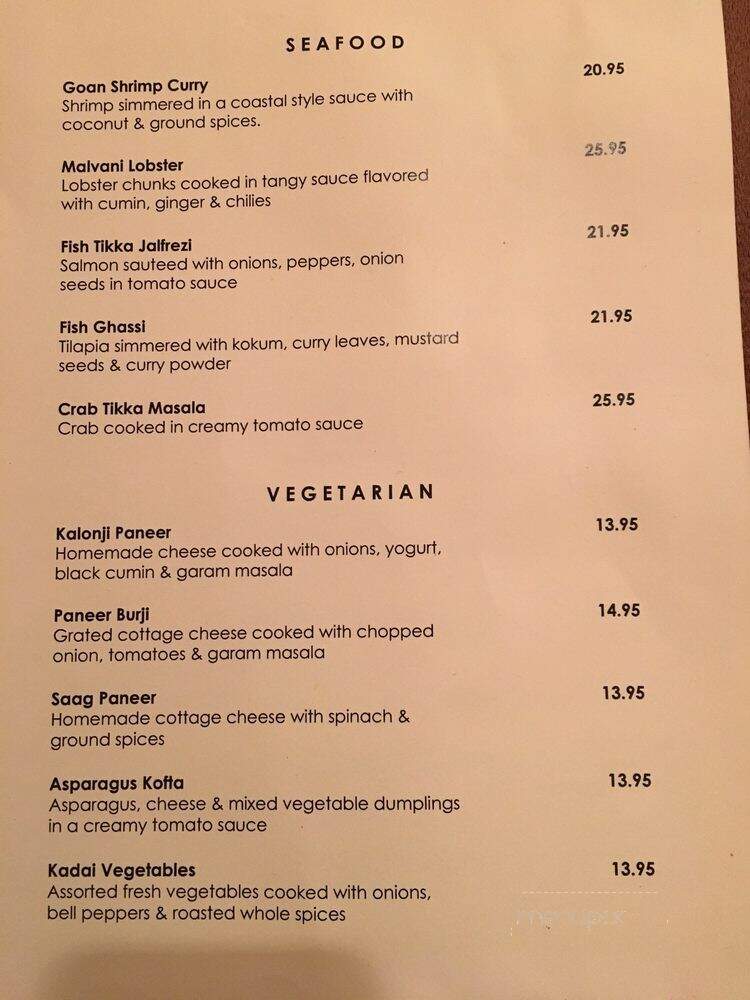 Mantra - Jersey City, NJ menu_pic