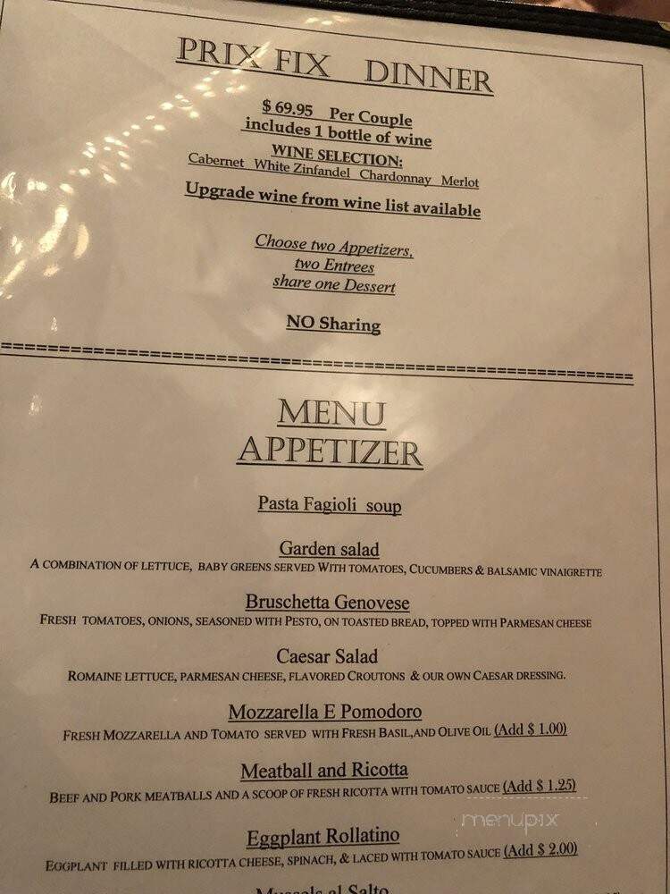 Broccolini's - Cooper City, FL menu_pic