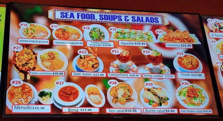 Taqueria El Ranchito - Kent, WA menu_pic