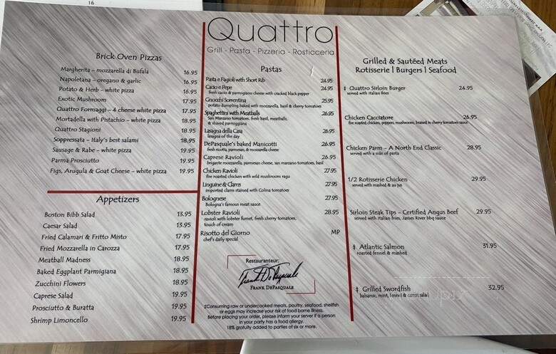 Quattro - Boston, MA