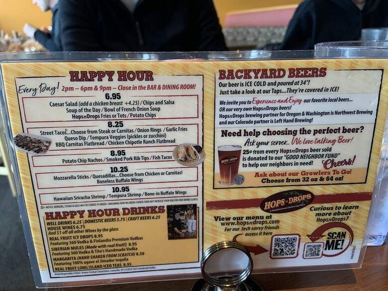 Hop Jacks - Maple Valley, WA menu_pic