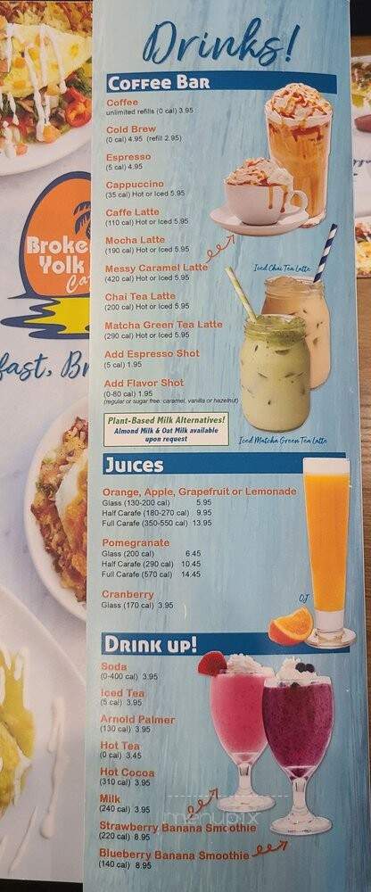 Broken Yolk Cafe - Temecula, CA menu_pic