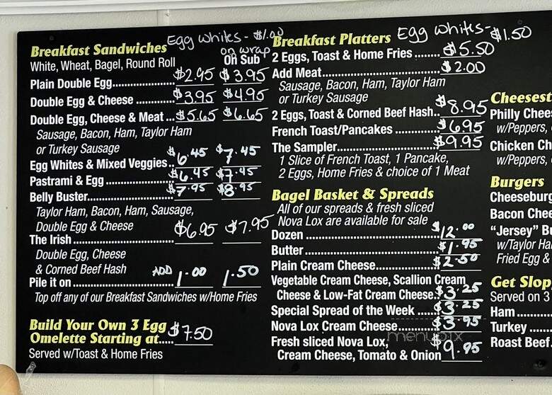 Tony's Italian Deli - Whippany, NJ menu_pic