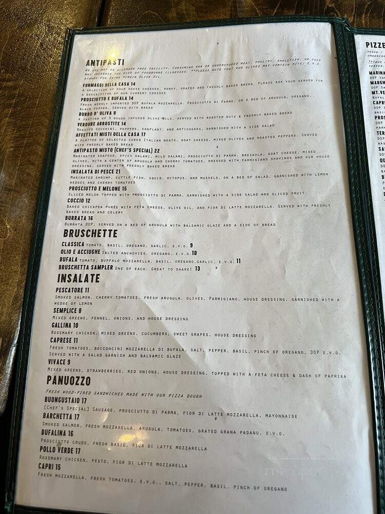 Menomal - Washington, DC menu_pic