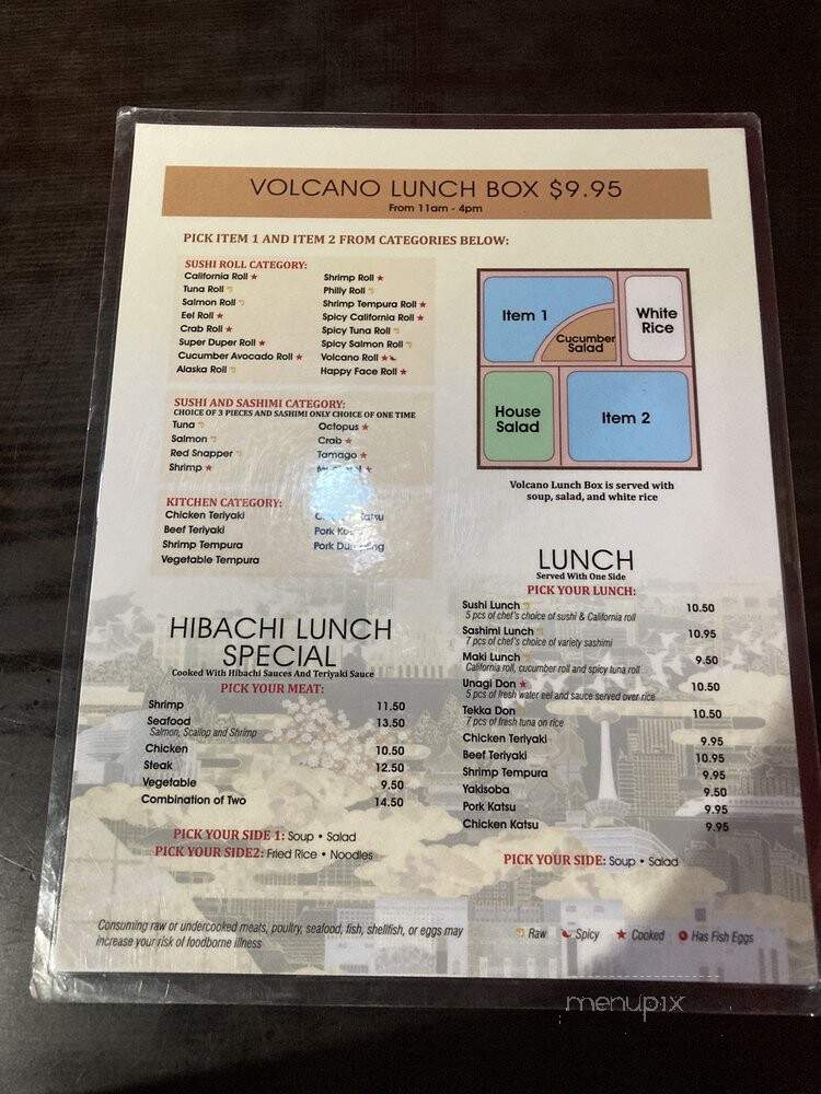 Volcano Sushi Bar & Hibachi - Moore, OK