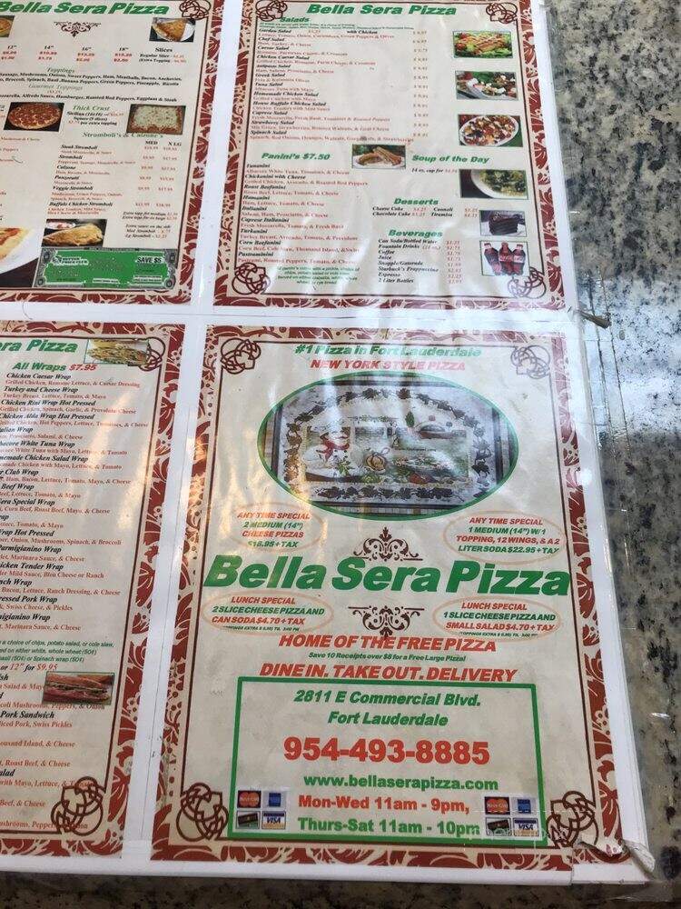 Bella Sera Pizza - Fort Lauderdale, FL