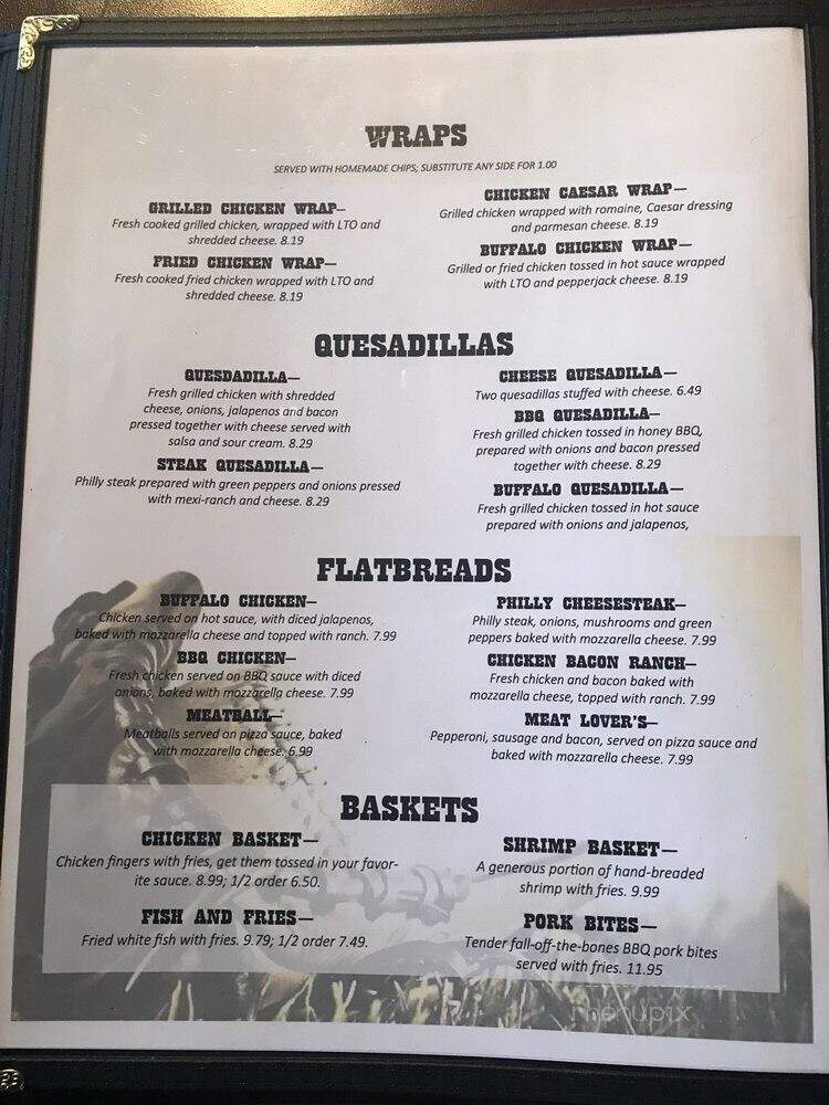 O'Line Sports Grill - Louisville, KY menu_pic