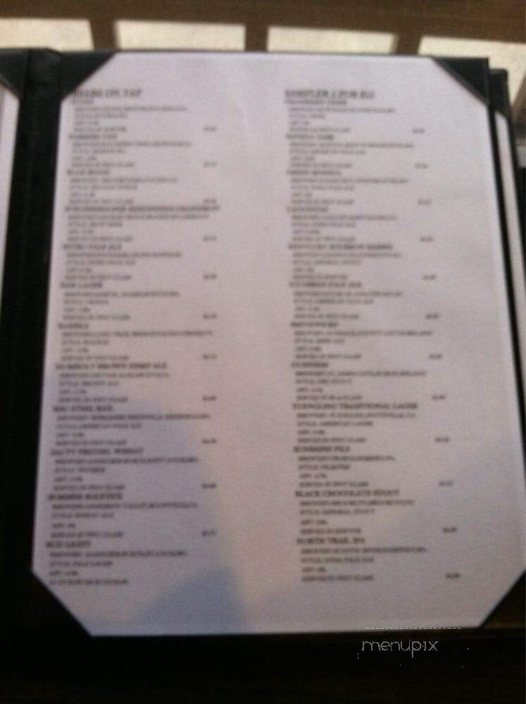 Tap Room Grill - Wilbraham, MA menu_pic