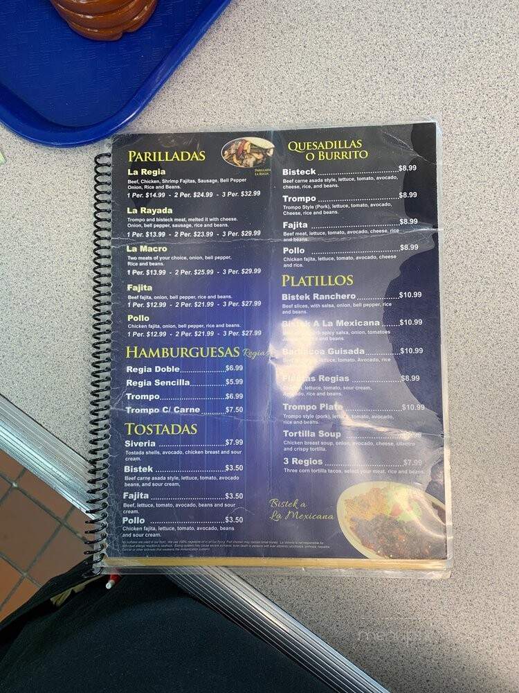 Taqueria la Victoria - Dallas, TX menu_pic