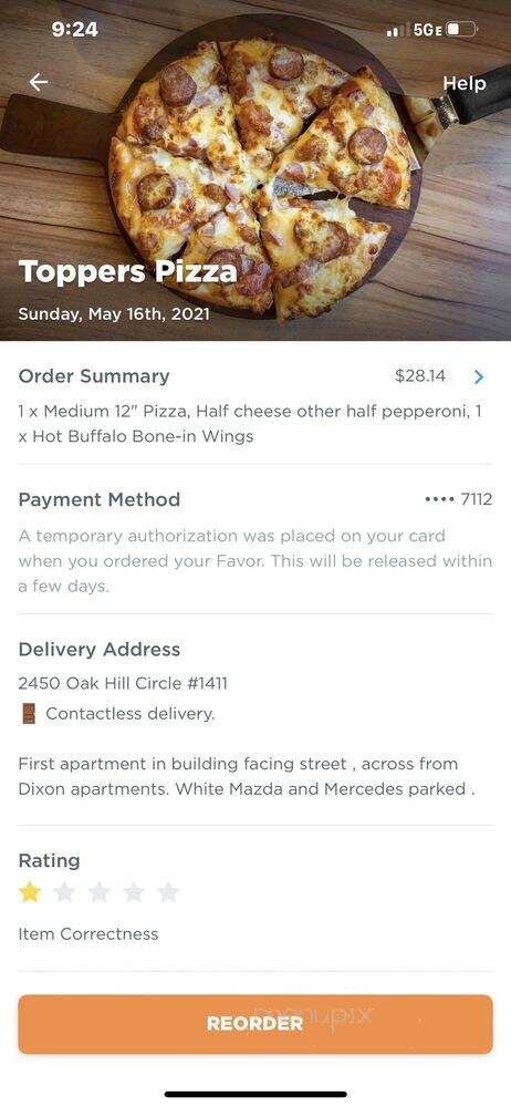 Toppers Pizza - Fort Worth, TX menu_pic