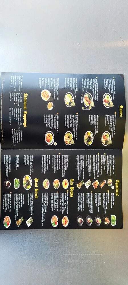 Silverlake Ramen - Los Angeles, CA menu_pic