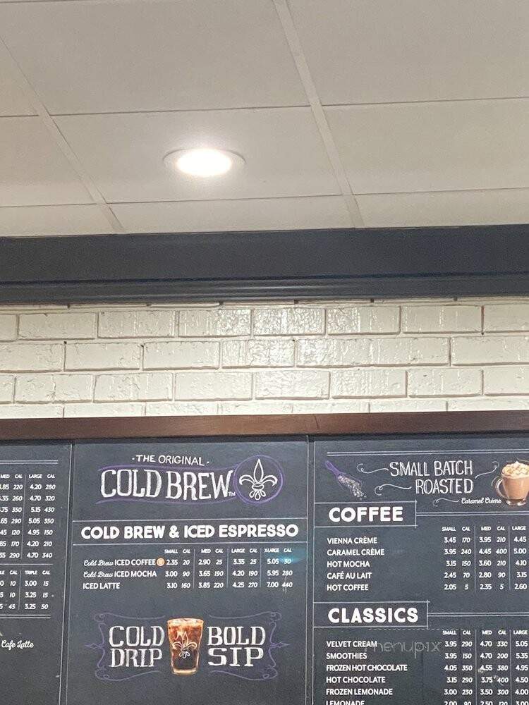 PJ's Coffee - New Orleans, LA menu_pic