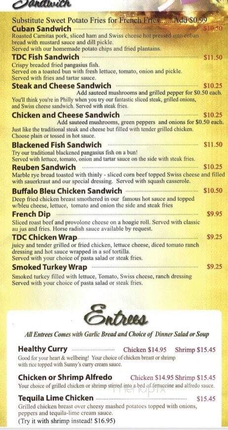 Three Dollar Cafe Jr. - Marietta, GA menu_pic