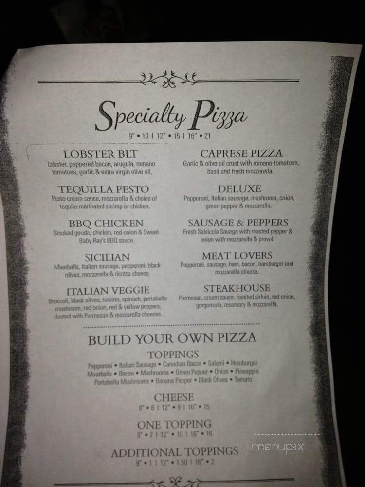 Tavern on Main - Belleville, IL menu_pic