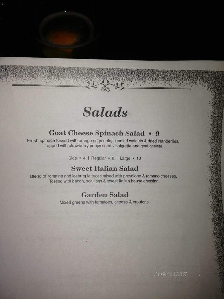 Tavern on Main - Belleville, IL menu_pic