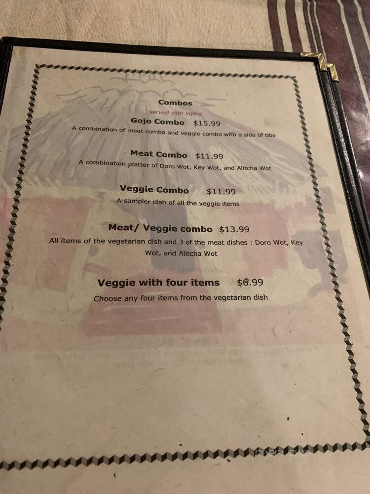 Gojo Ethiopian Restaurant - Phoenix, AZ