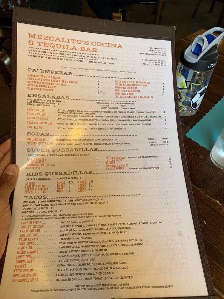 Mezcalito's Cocina & Tequila Bar - Atlanta, GA