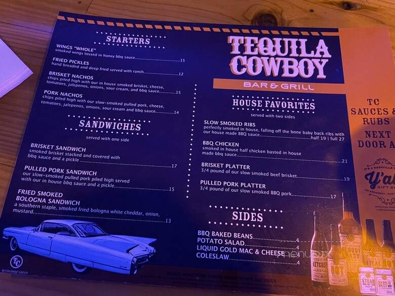 Tequila Cowboy - Nashville, TN
