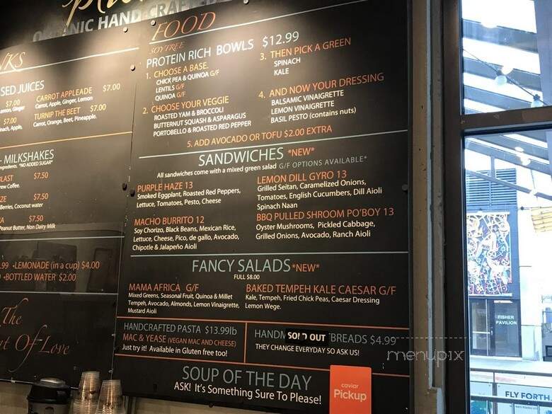 Plum Market - Seattle, WA menu_pic
