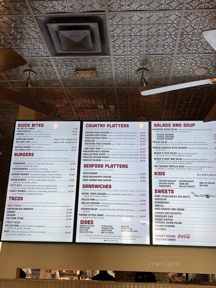 Mia's - Houston, TX menu_pic