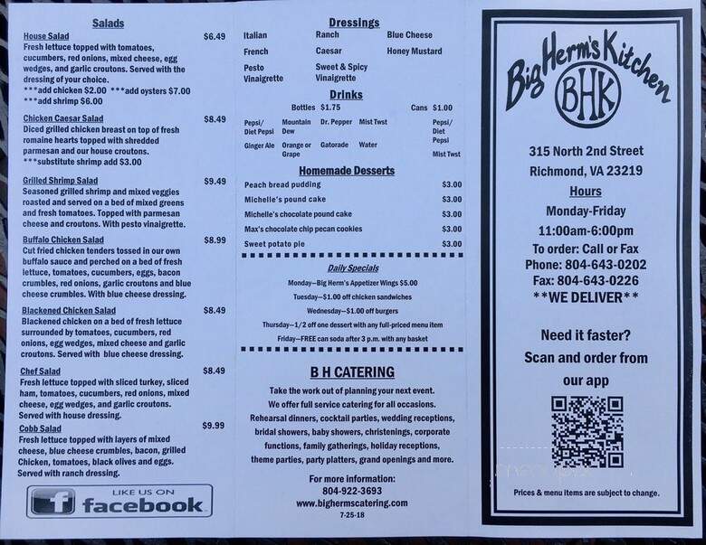 Big Herm's Kitchen - Richmond, VA