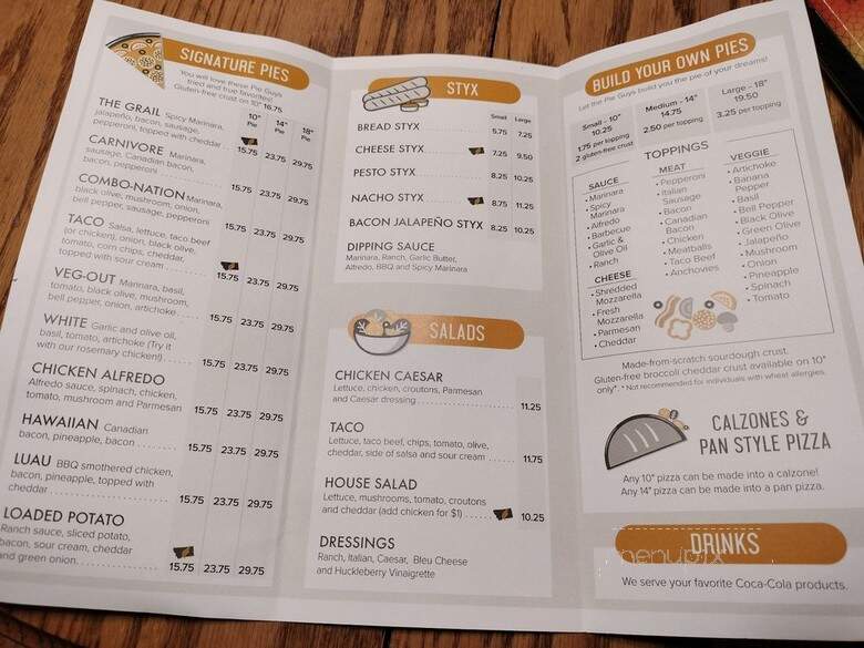 Pie Guys Pizzeria - Billings, MT menu_pic
