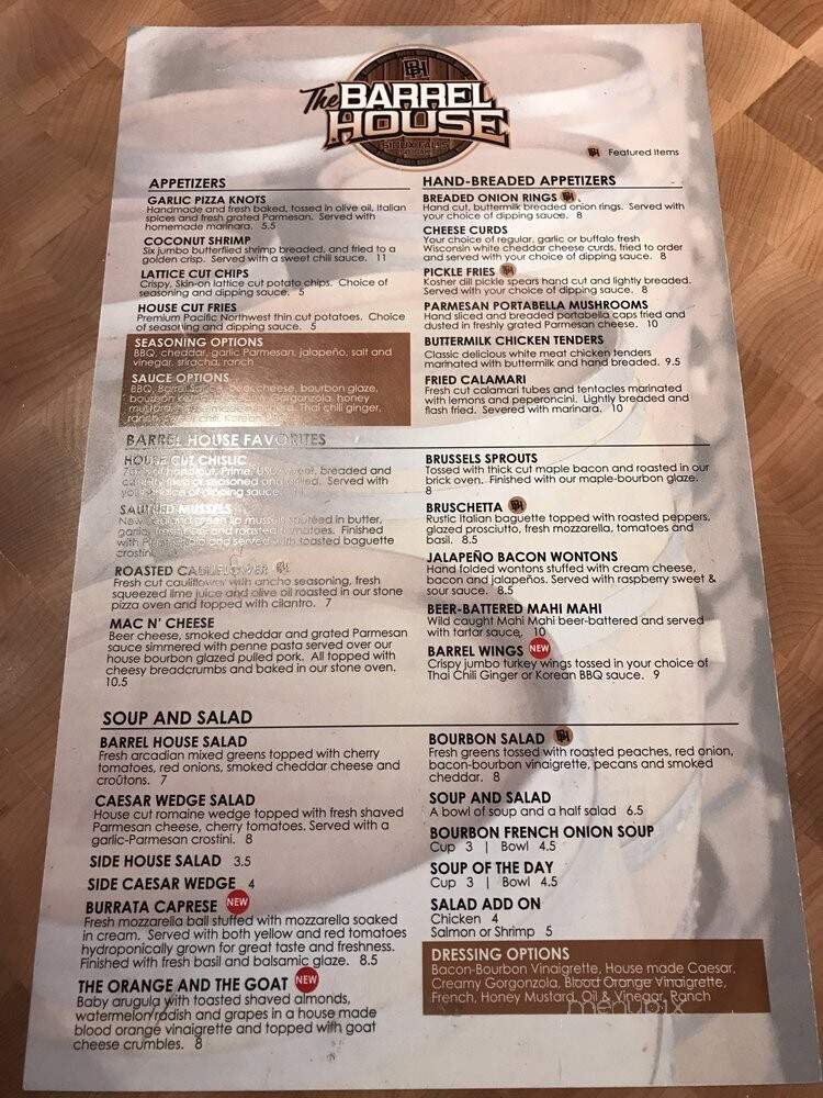 Zum Kunzler Rail Haus Bakery - Sioux Falls, SD menu_pic