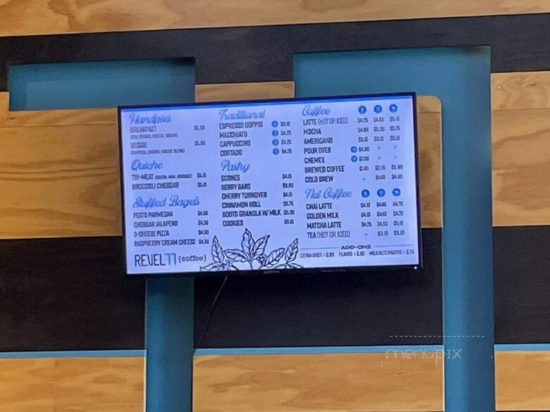Revel 77 Coffee - Spokane, WA menu_pic