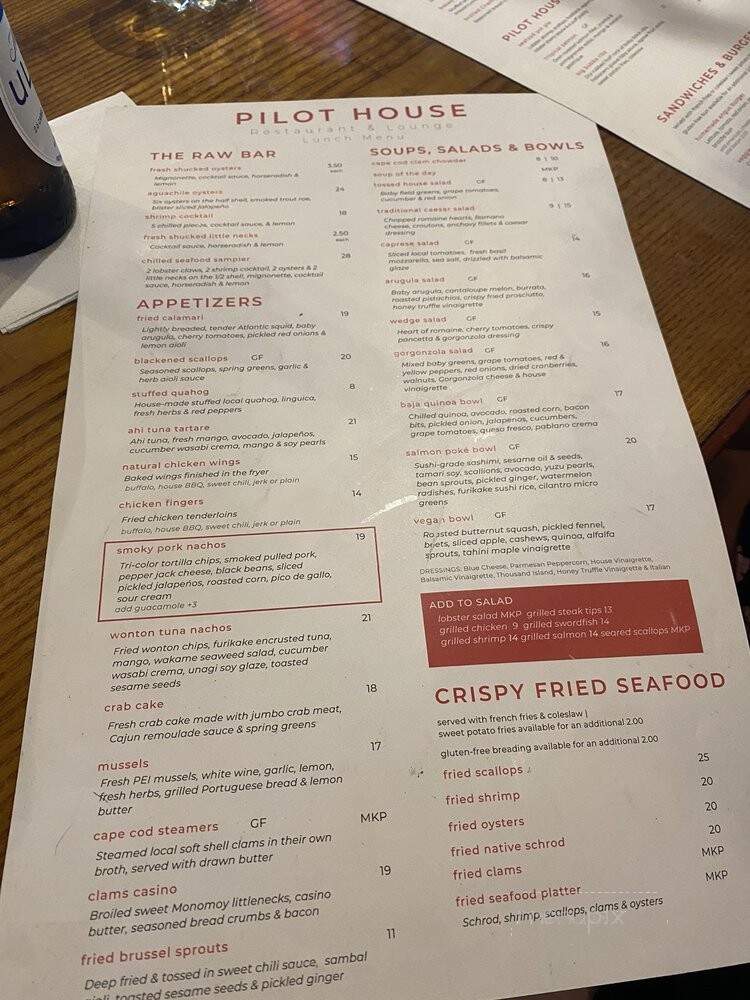 Pilot House Restaurant - Fort Gaines, GA menu_pic