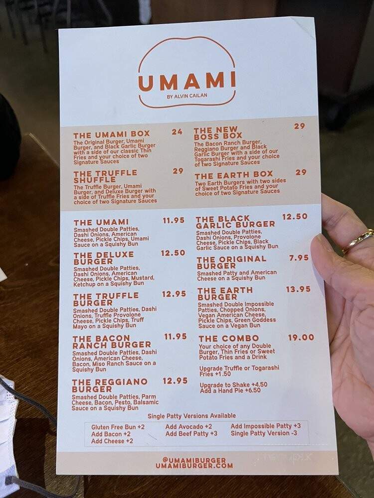 Umami Burger - Anaheim, CA