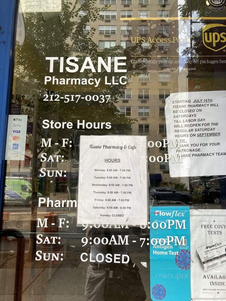 Tisane Pharmacy & Cafe - New York, NY